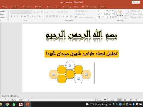 پاورپوینت درس تحلیل فضای شهری